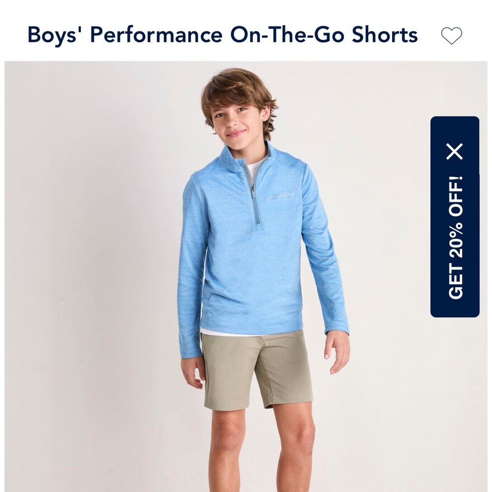 Boys Tan Shorts